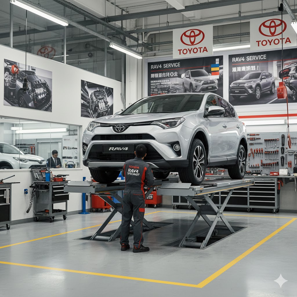 تعمیرگاه تخصصی تویوتا راو۴